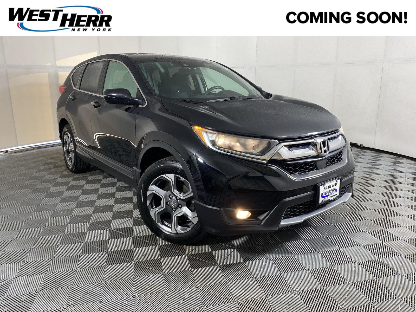 Used 2019 Crystal Black Pearl Honda EX image 1