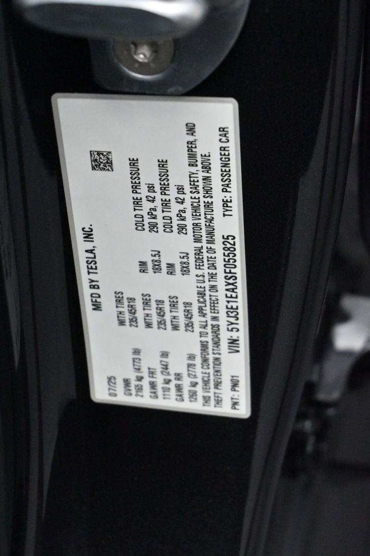 Used 2025 Black Tesla Long Range image 35
