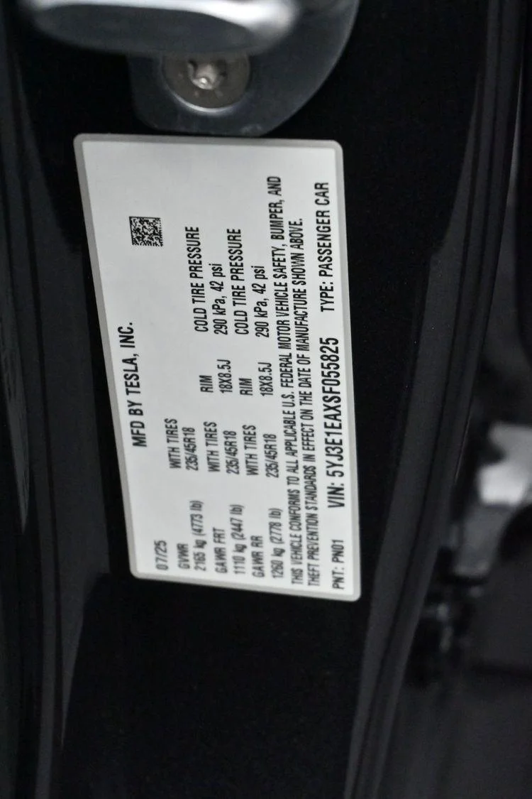 Used 2025 Black Tesla Long Range image 35