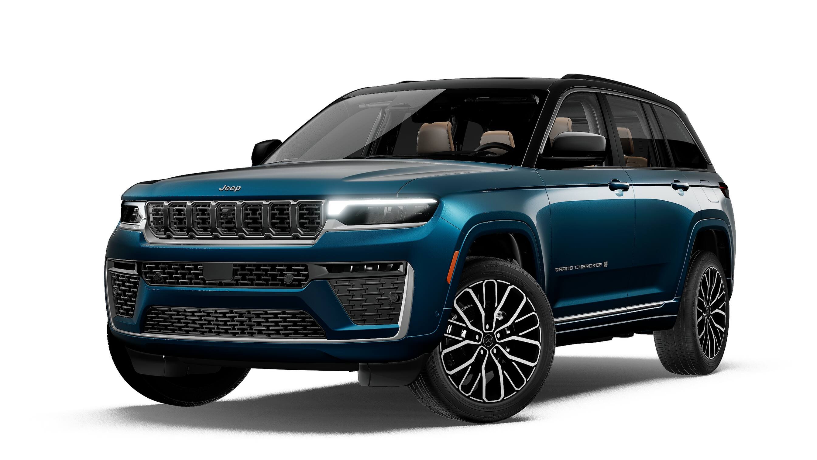 New 2027 Fathom Blue Pearl-Coat Paint Jeep Summit image 13