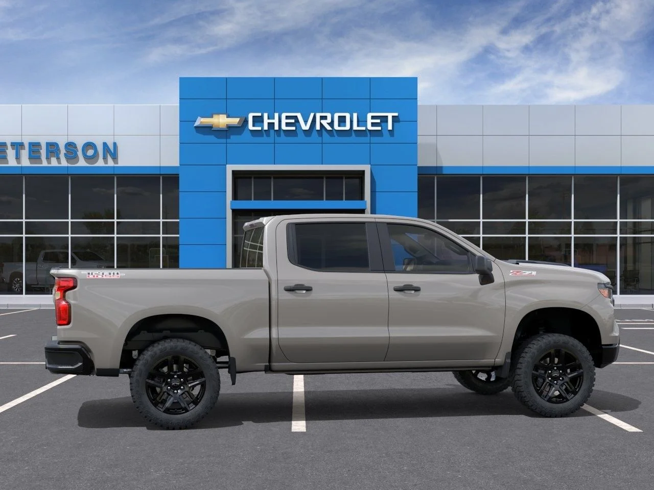 New 2026 White Chevrolet Custom Trail Boss image 4