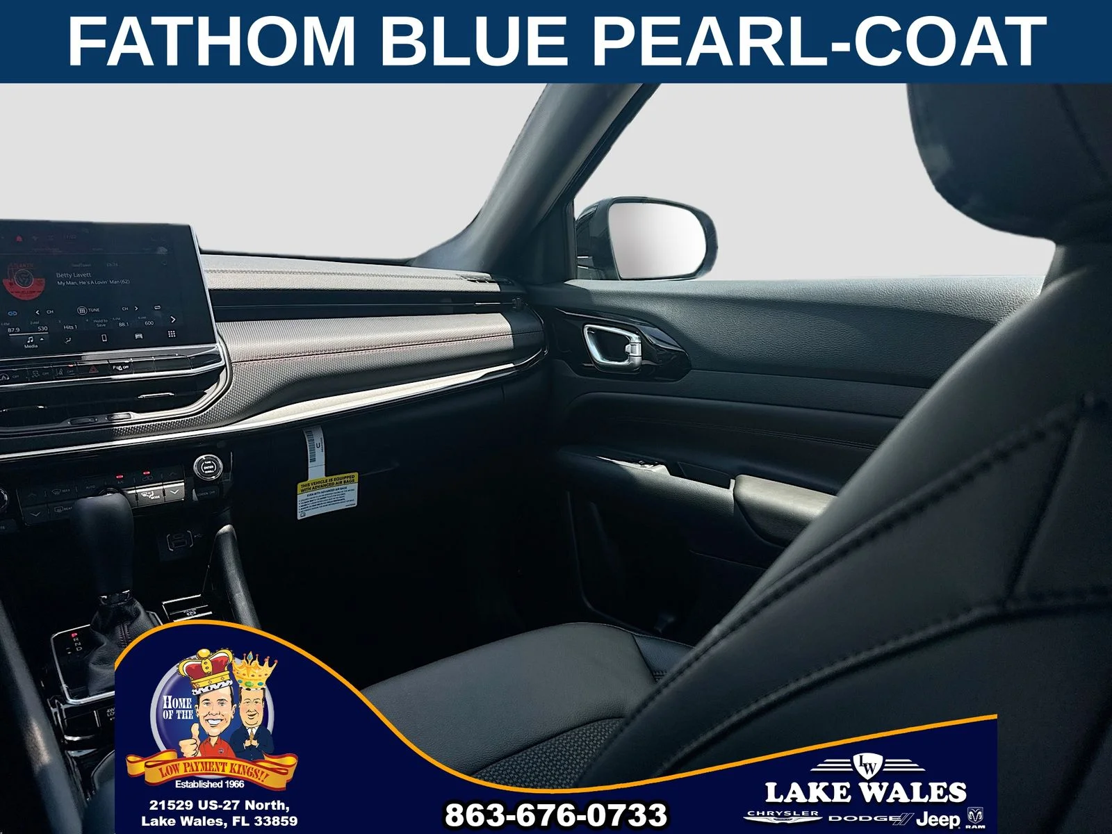 New 2026 Fathom Blue Pearl-Coat Exterior Paint Jeep Trailhawk image 21
