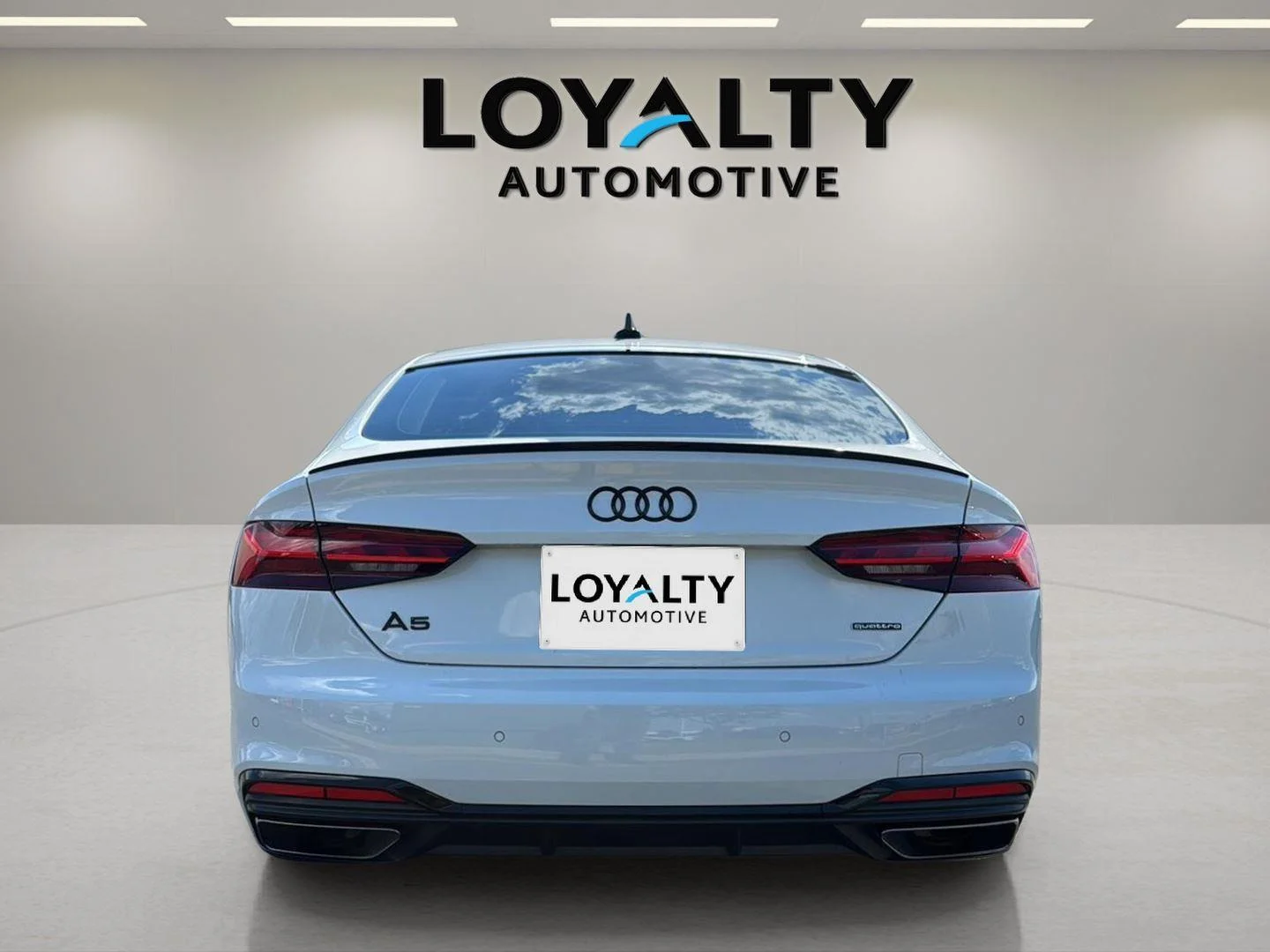 Used 2024 WHITE AUDI S LINE PREMIUM PLUS 45 TF image 4