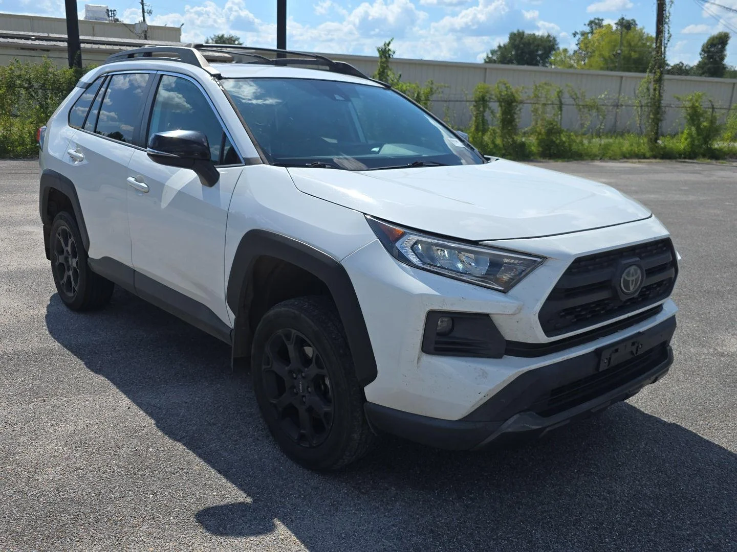 Used 2020 Super White Toyota TRD Off-Road image 1