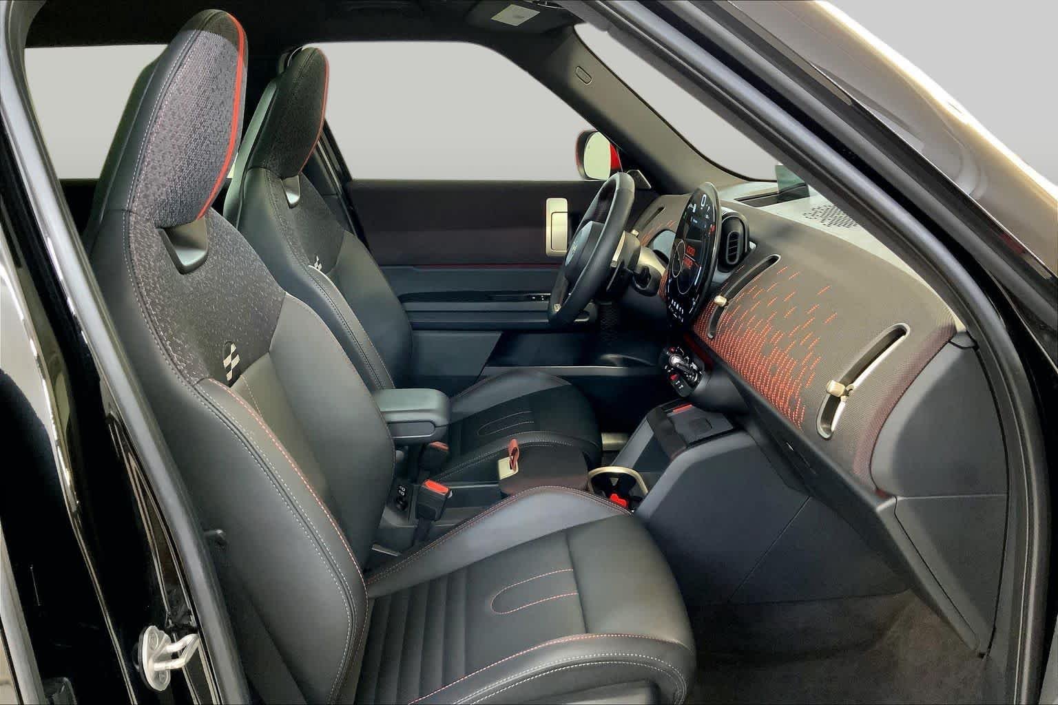 Certified Used 2025 Midnight Black II Metallic MINI John Cooper Works image 8