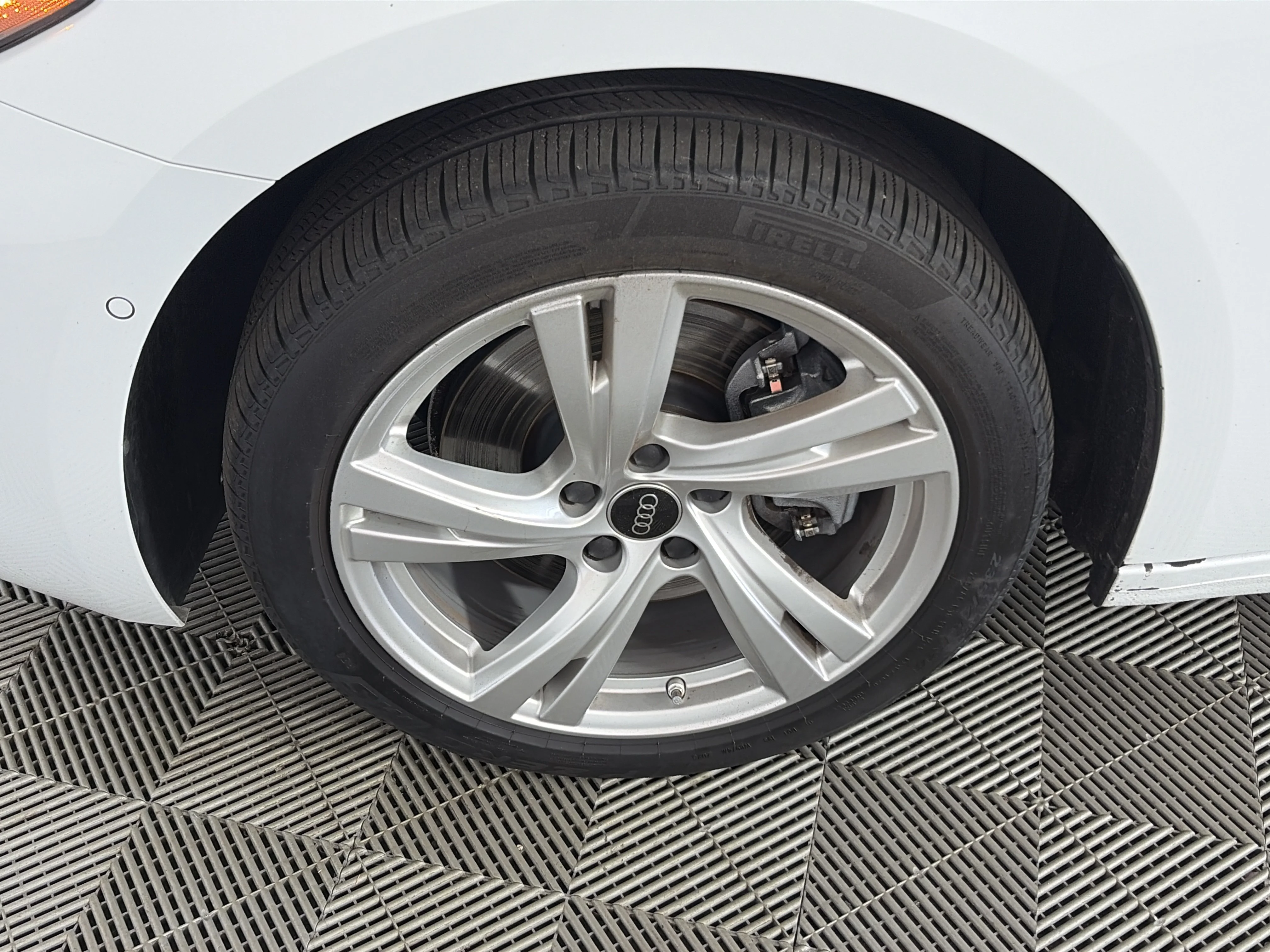 Used 2025 Glacier White Metallic Audi Premium Plus image 14