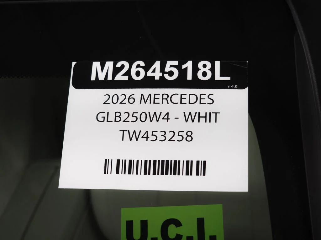 Certified Used 2026 Polar White Mercedes-Benz GLB 250 image 33