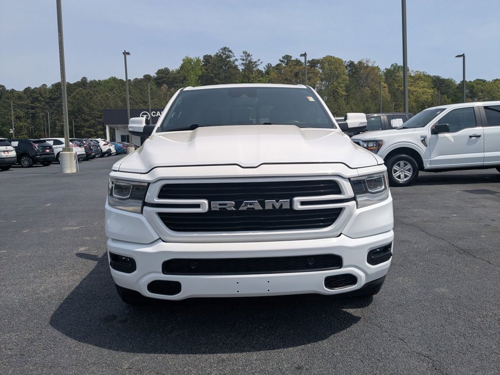 Used 2022 Bright White Clearcoat Ram Laramie image 2