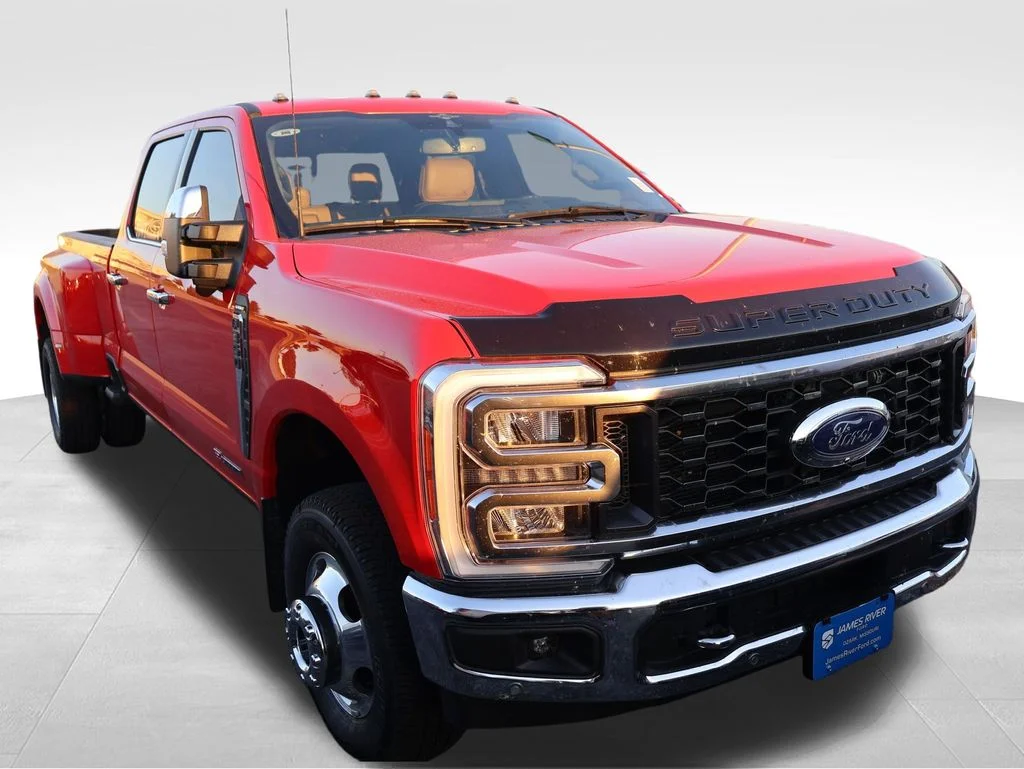 Used 2023 Race Red Ford Lariat image 7