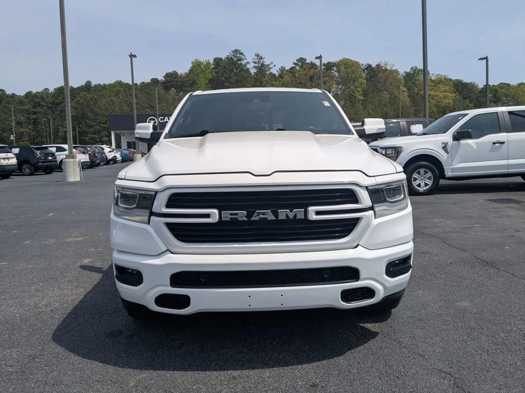 Used 2022 Bright White Clearcoat Ram Laramie image 2
