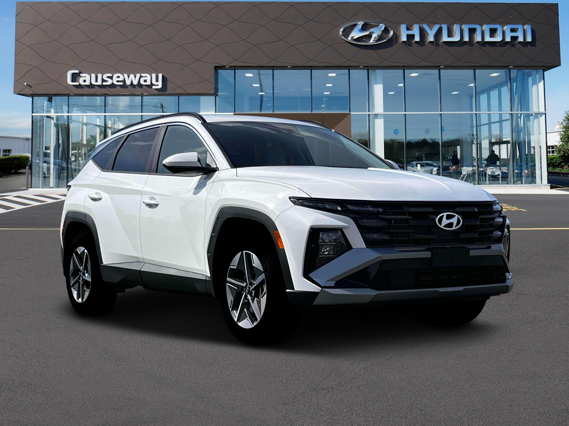 New 2026 White Hyundai SEL AWD image 11