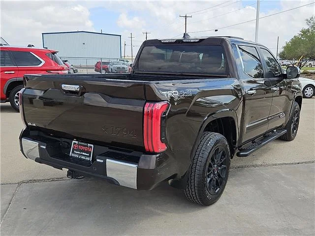 Used 2025 Smoked Mesquite Toyota 1794 Edition (A10) 4x4 CrewMax 5.5 ft. box 145.7 i image 3