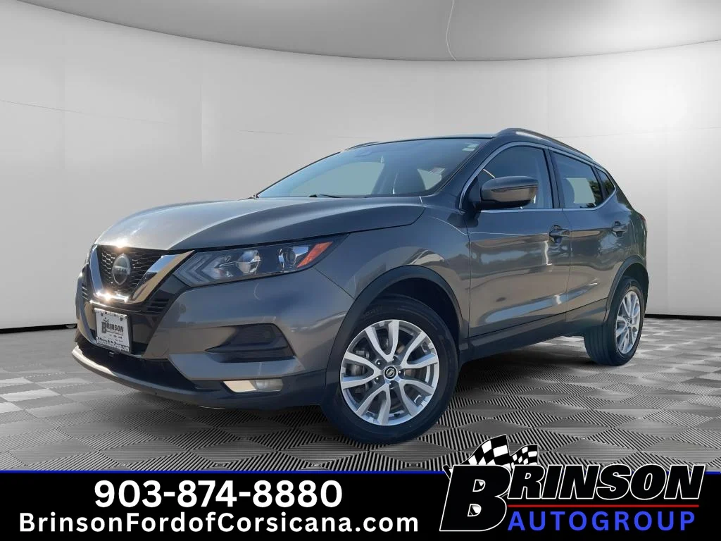 Used 2021 Gun Metallic Nissan SV image 1