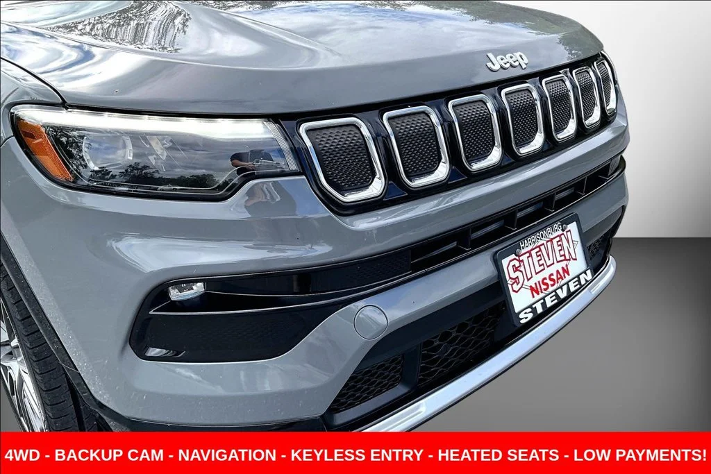 Used 2022 Gray Jeep Limited image 39