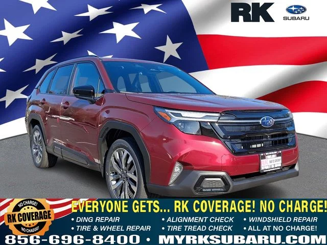 New 2025 Red Subaru Touring image 1