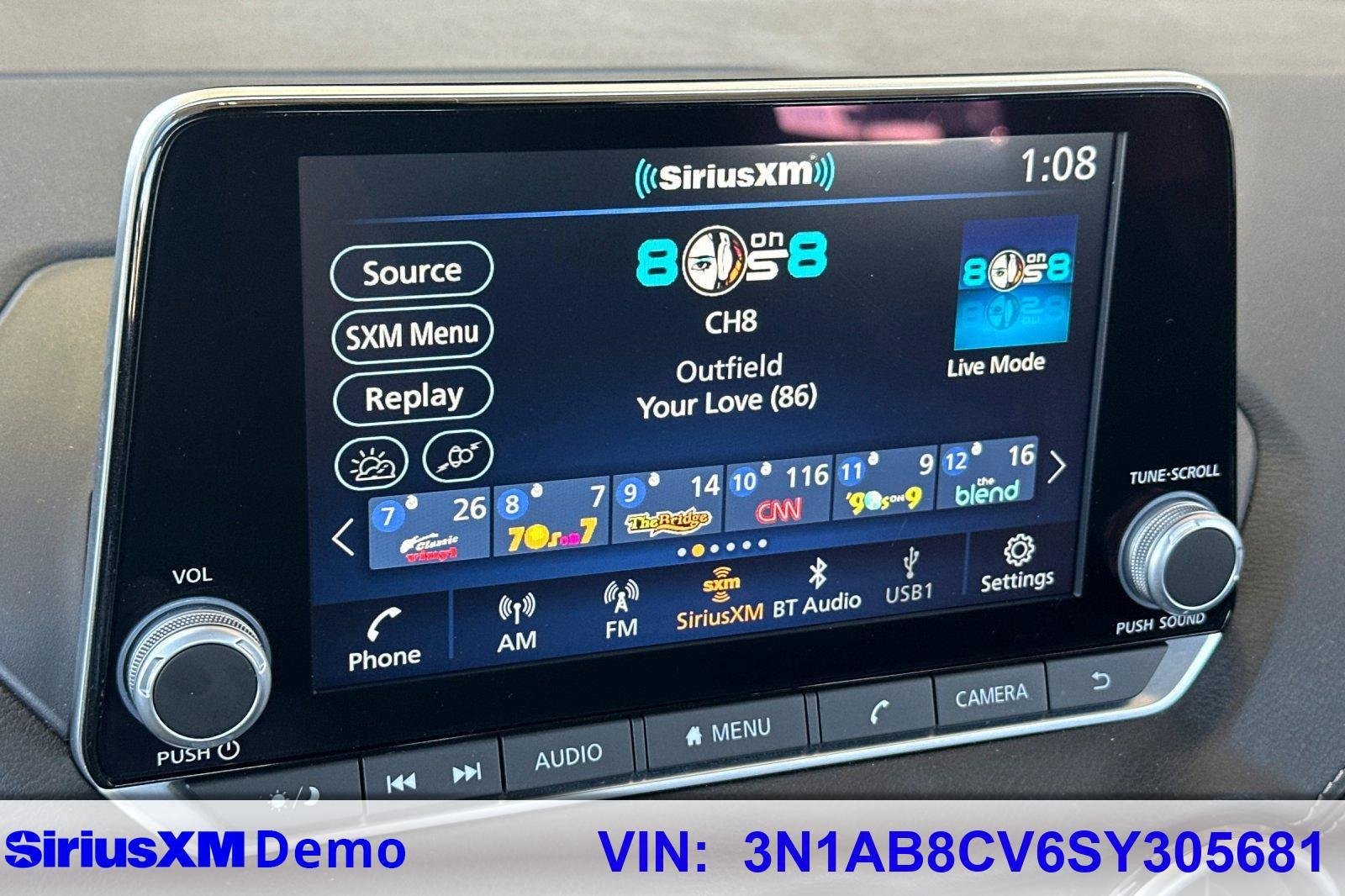 Used 2025 Electric Blue Metallic Nissan SV image 27