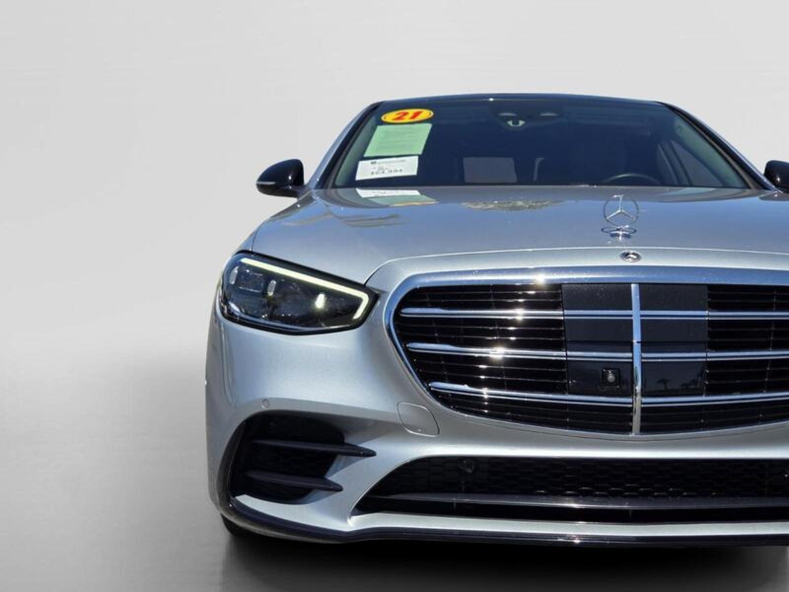 Certified Used 2021 Cirrus Silver Mercedes-Benz S 580 image 10