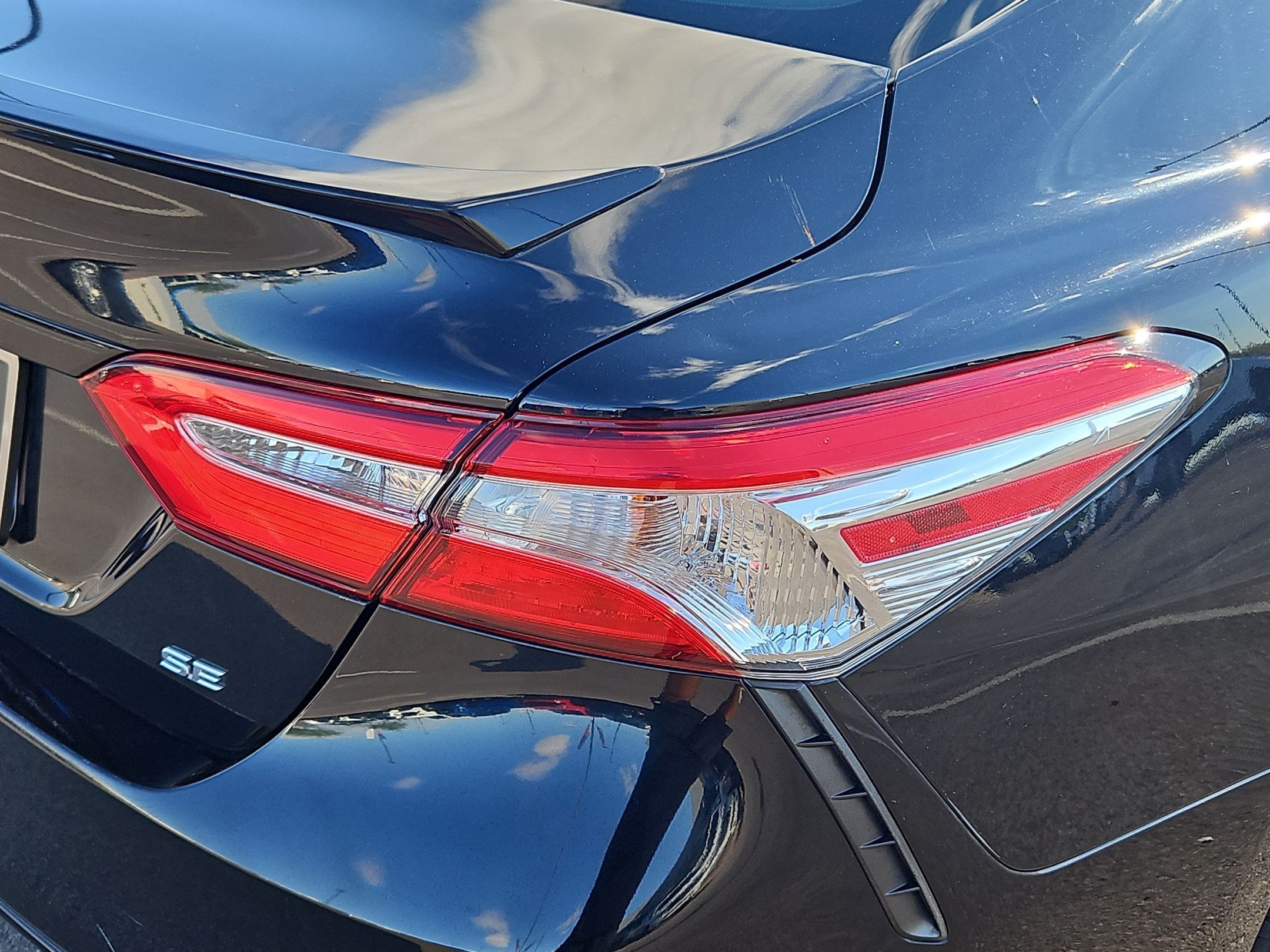 Certified Used 2020 Black Toyota SE image 11