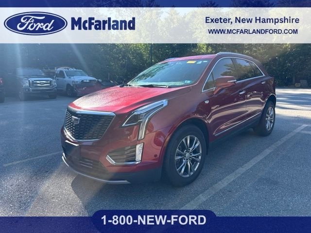 Used 2021 Red Cadillac Premium Luxury image 1