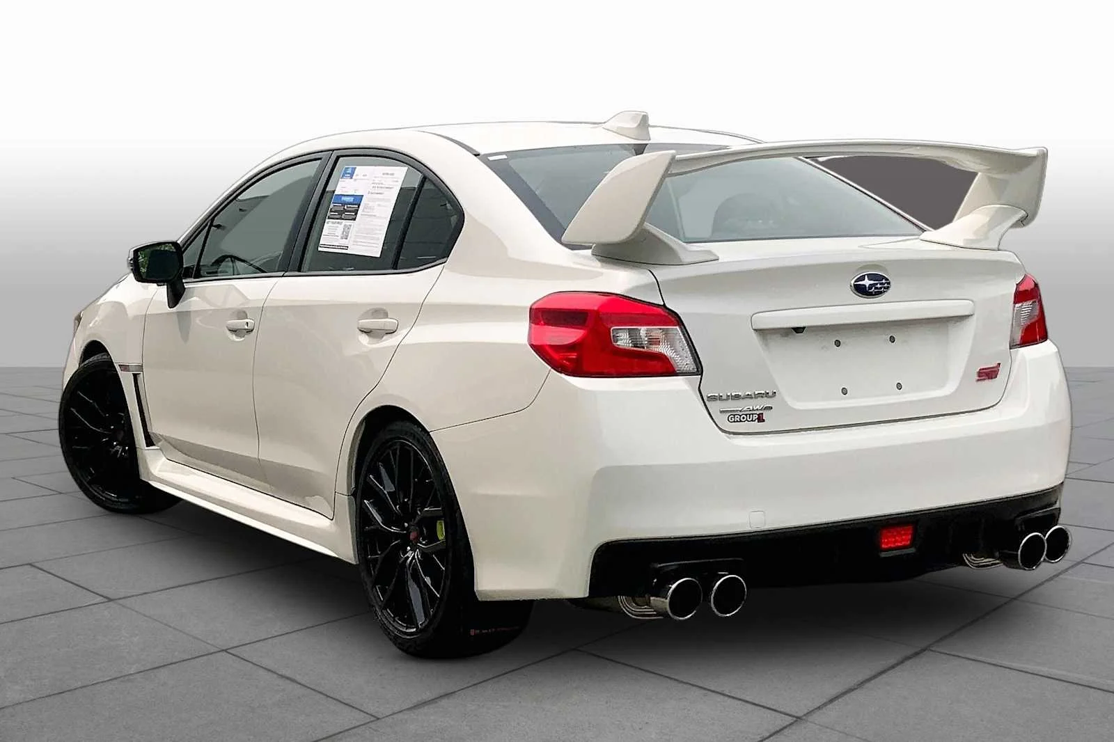 Used 2020 Crystal White Pearl Subaru STI image 12