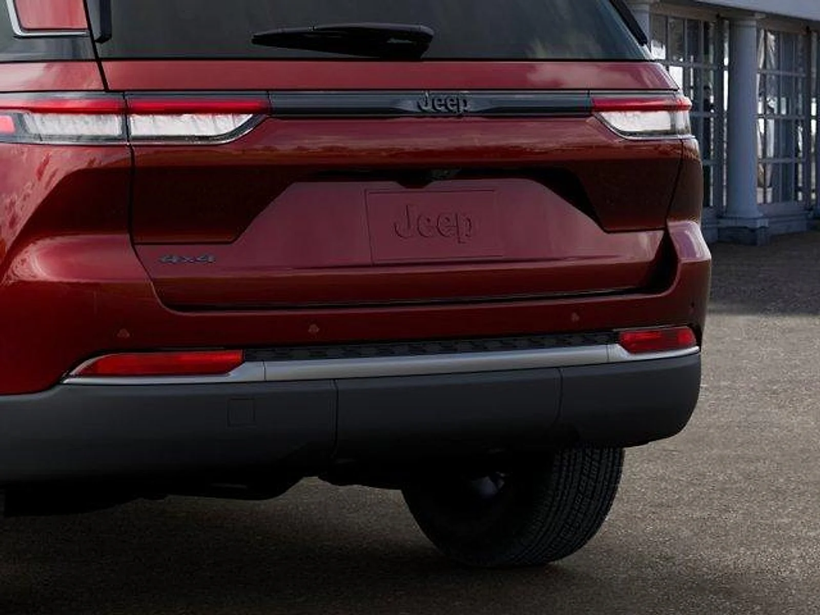 New 2026 Velvet Red Pearl-Coat Exterior Paint Jeep Altitude 4x4 image 13