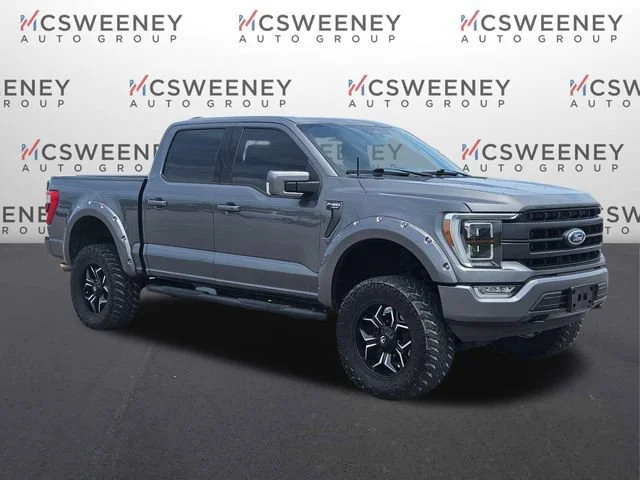 Used 2021 Gray Ford Lariat image 7