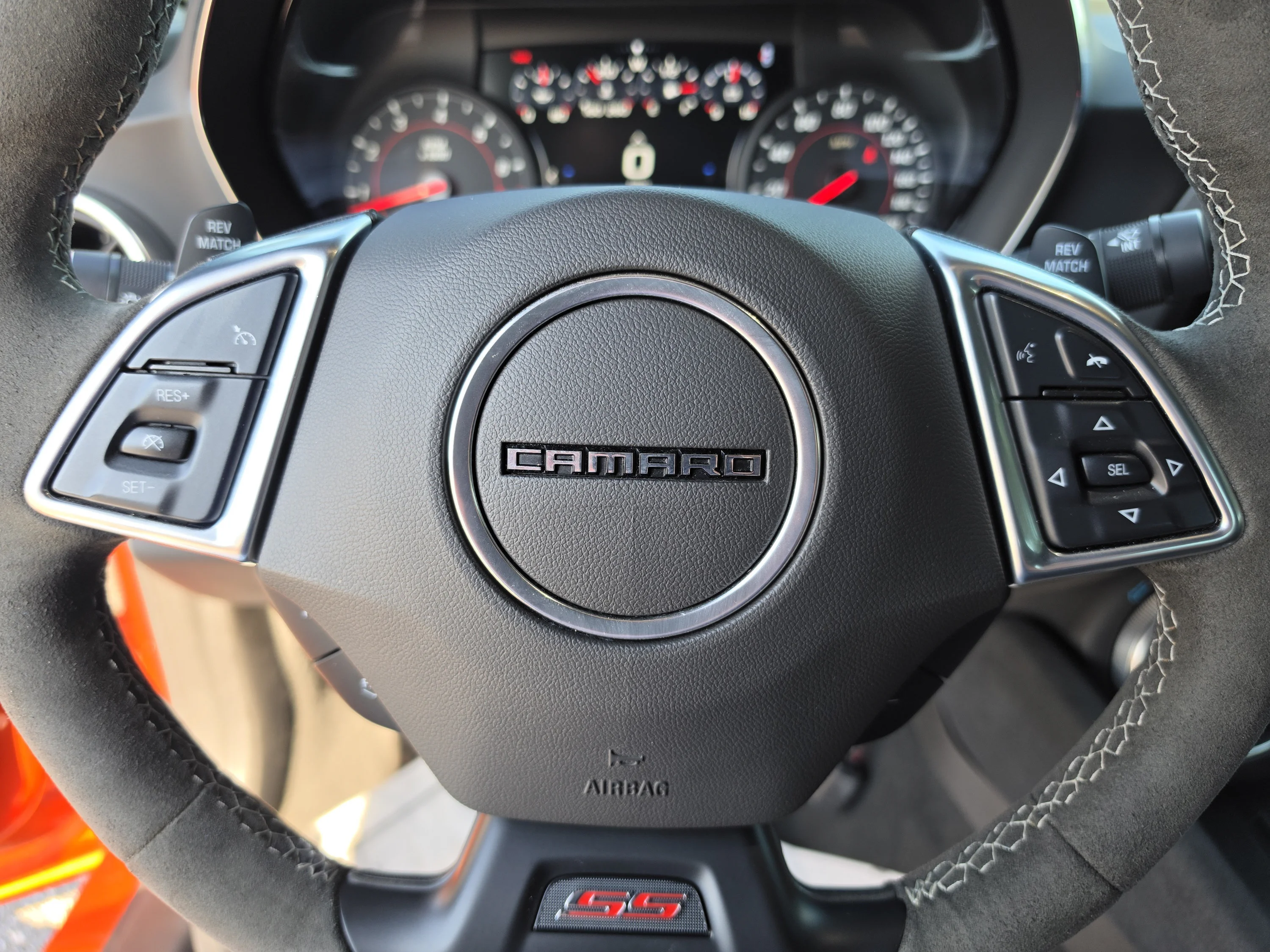 Used 2023 Vivid Orange Metallic Chevrolet 1SS image 33