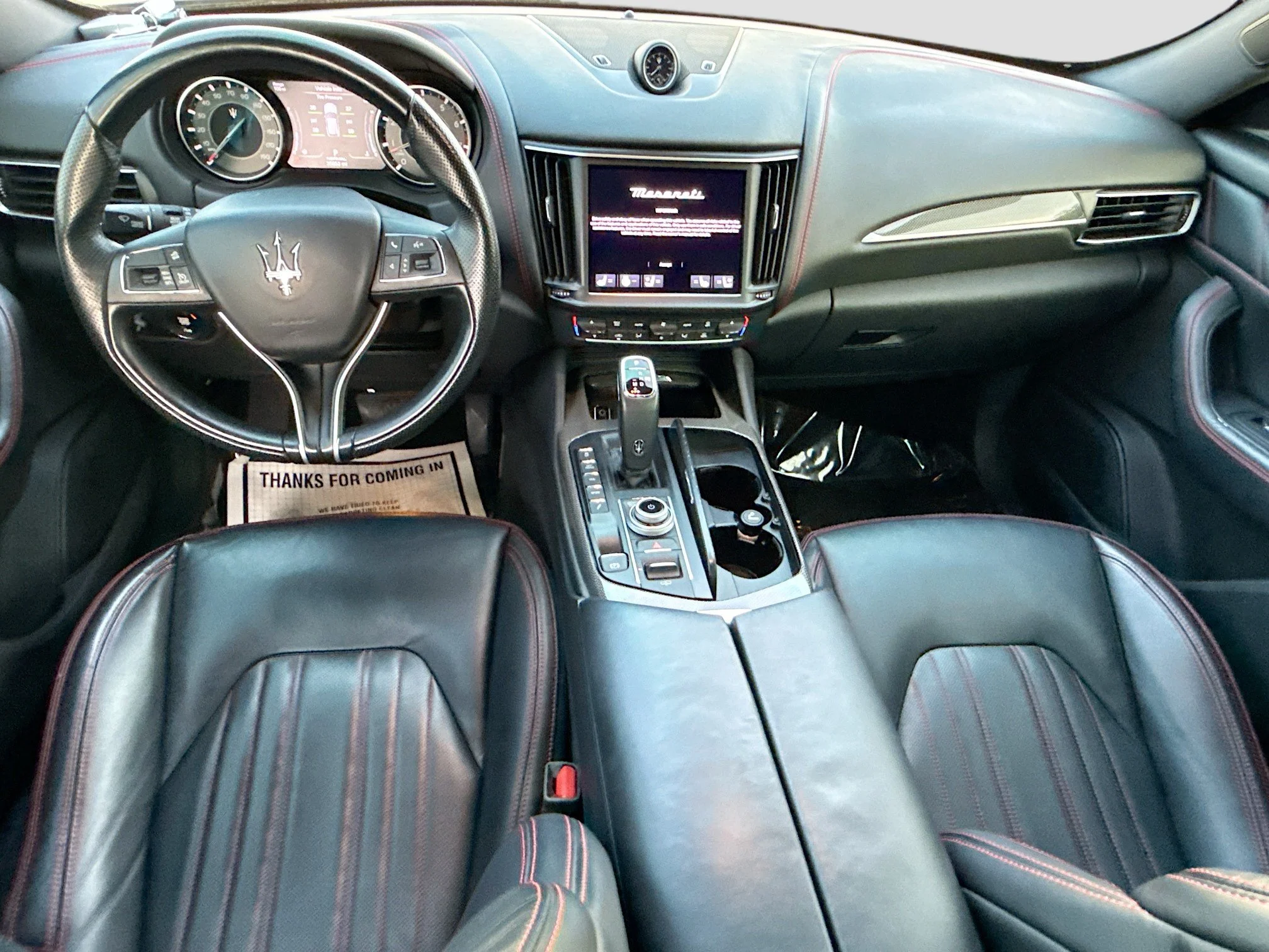 Used 2022 Nero Ribelle Metallic Maserati Modena image 16