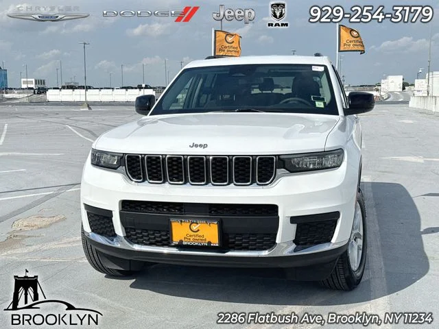 Certified Used 2023 White Jeep Laredo image 1