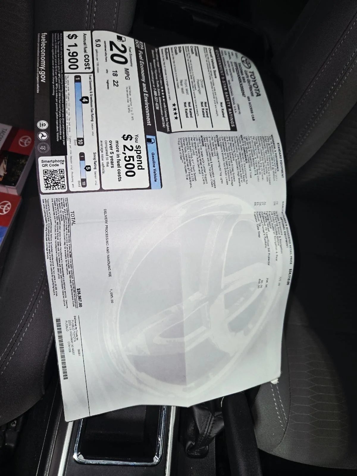 Used 2019 Super White Toyota SR5 image 40