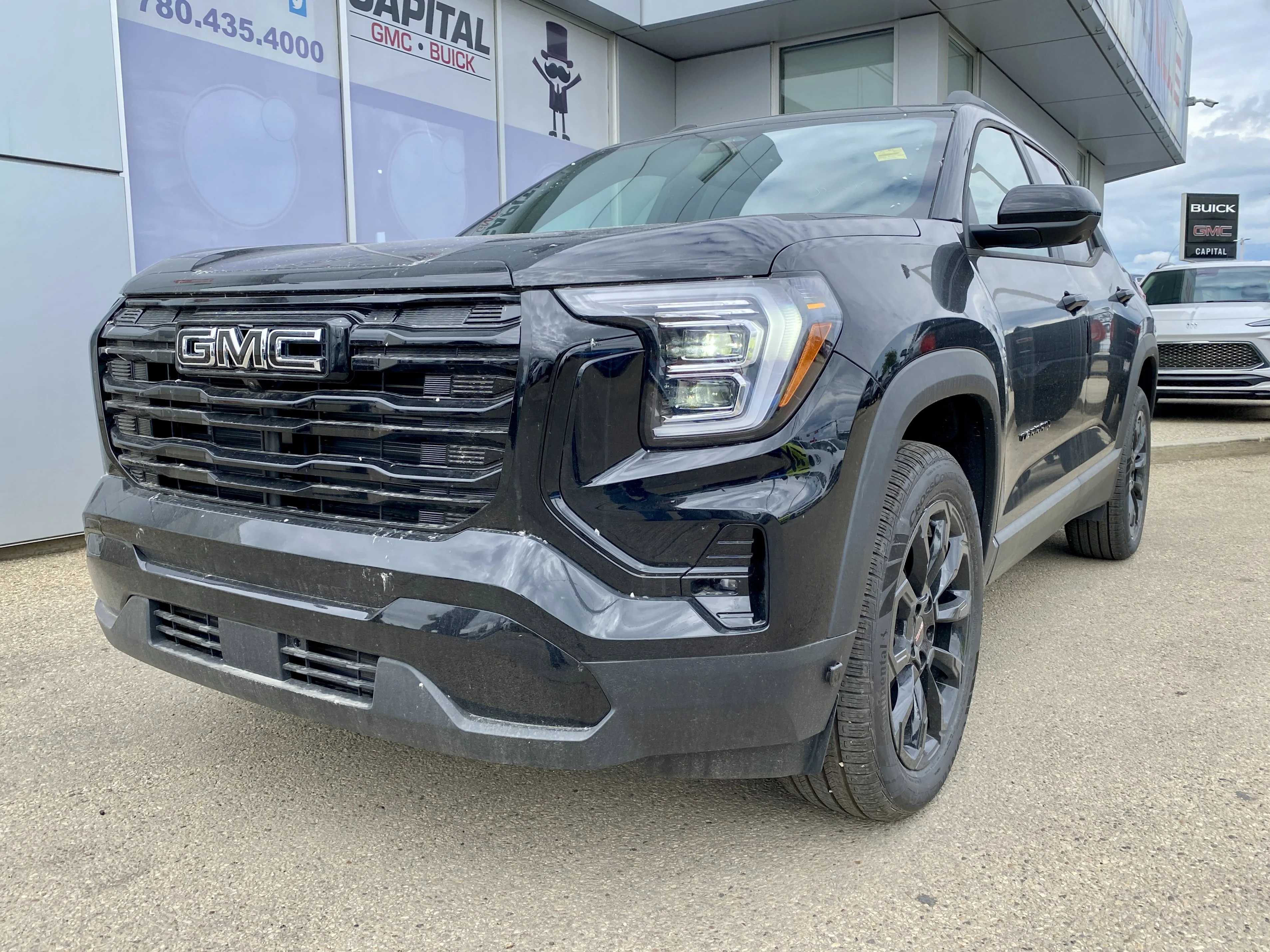New 2026 EBONY TWILIGHT METALLIC GMC AWD Elevation image 2