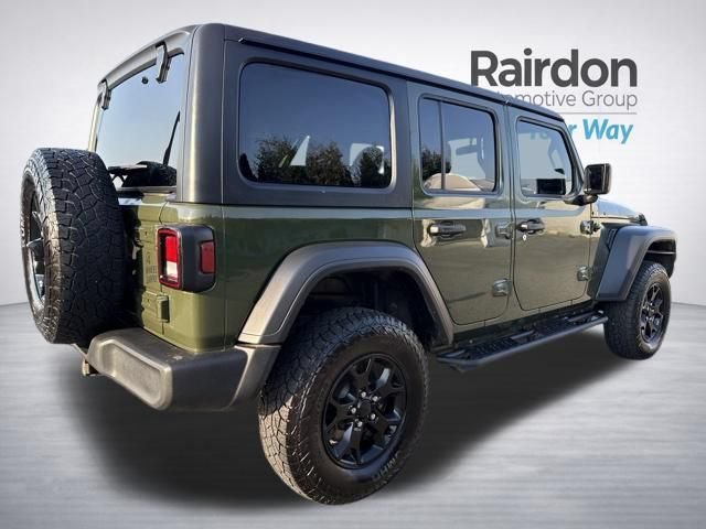 Used 2020 Sarge Green Clearcoat Jeep Willys image 7