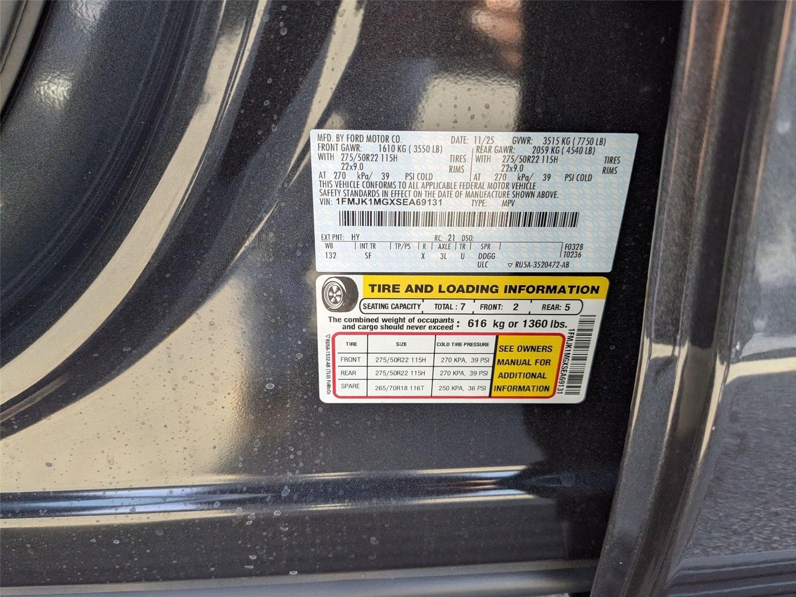 New 2025 Dark Matter Gray Metallic Ford Platinum® MAX image 39