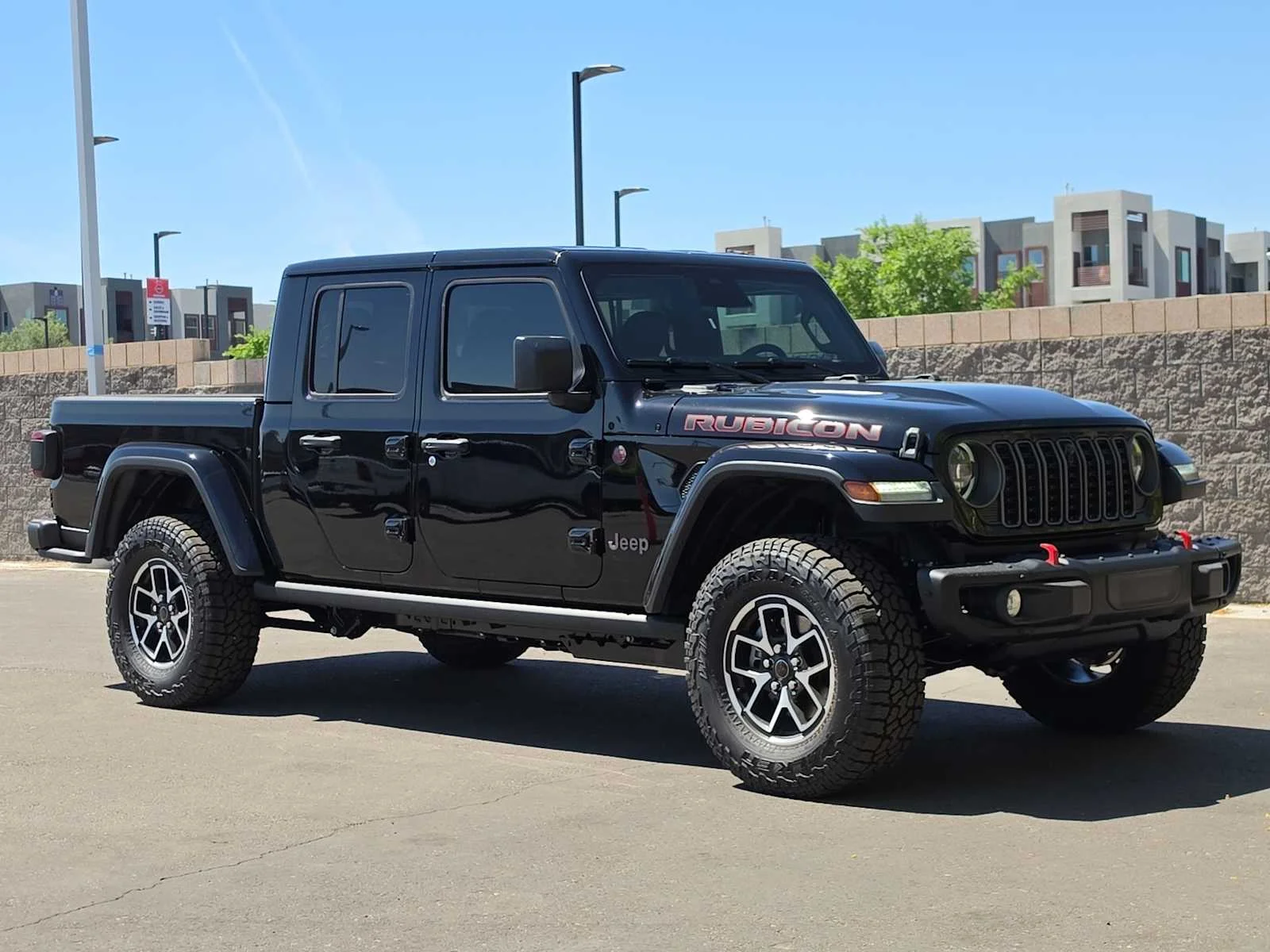 New 2026 Black Clearcoat Jeep Rubicon X image 3