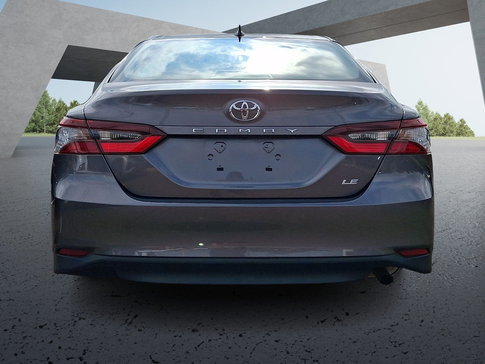 Used 2023 Gray Toyota LE image 4