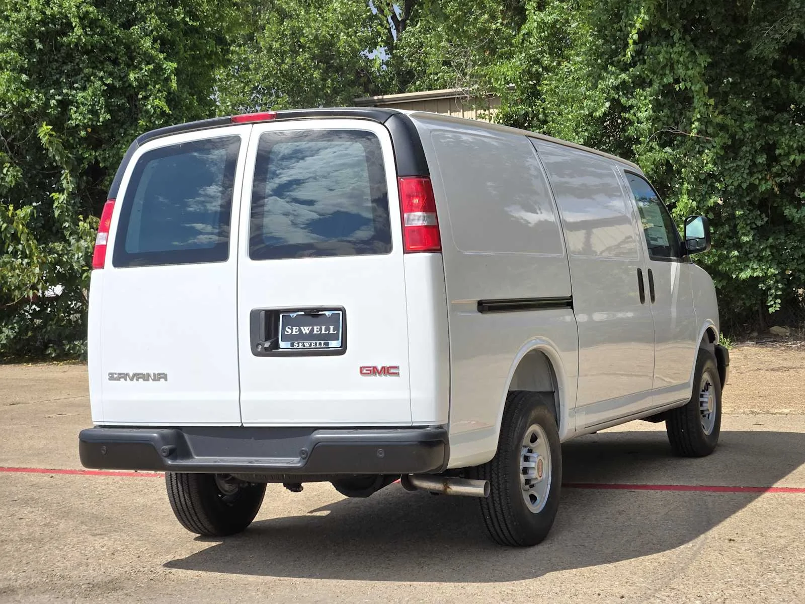 New 2026 Summit White GMC Work Van image 3