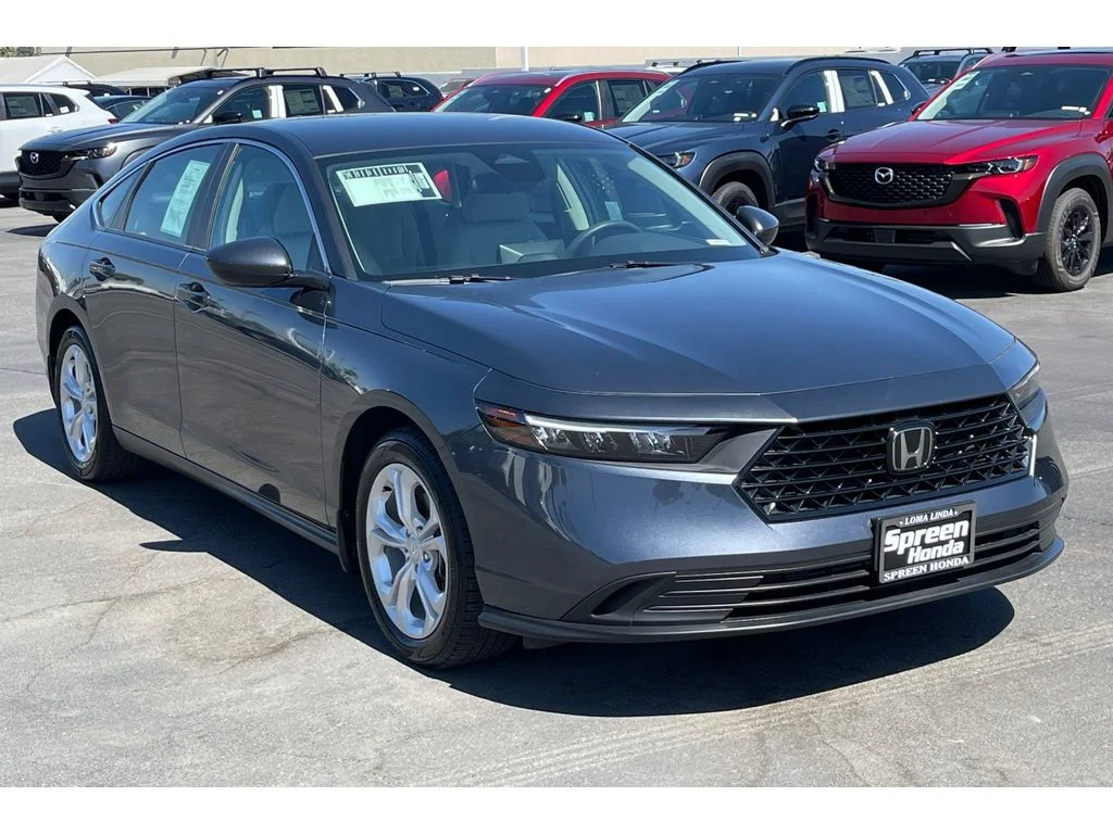 Used 2024 Meteorite Gray Metallic Honda LX image 8