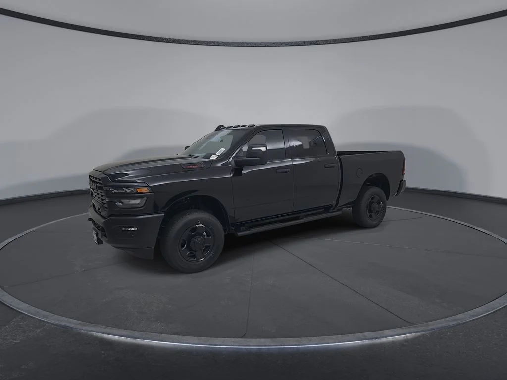 New 2026 Diamond Black Crystal Pearl-Coat Exterior Paint RAM Tradesman image 6