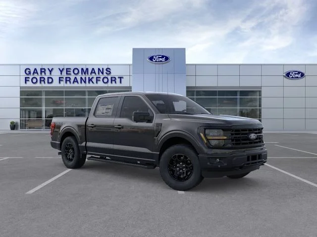 New 2026 Agate Black Metallic Ford XLT image 7
