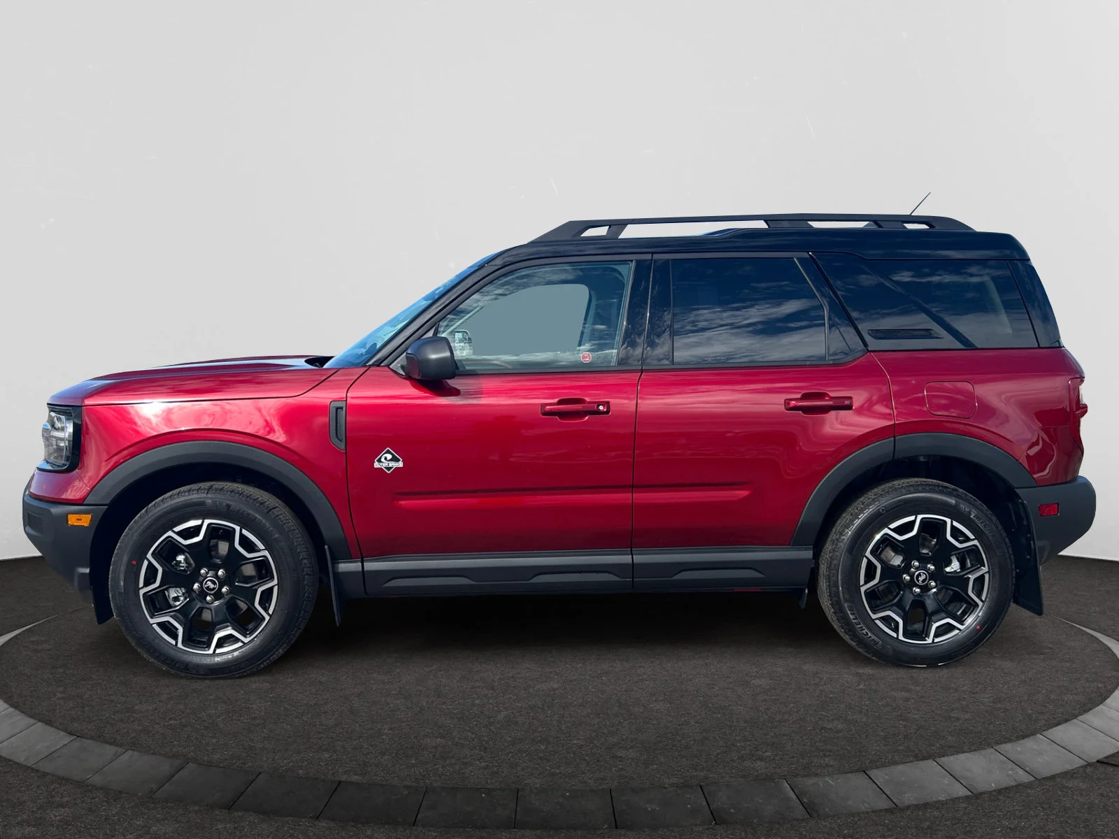 New 2026 Ruby Red Metallic Tinted Clearcoat Ford Outer Banks image 2
