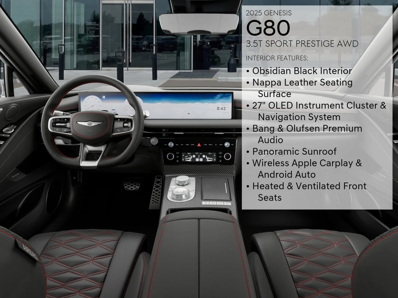 2025 GENESIS G80 Sport Prestige - Photo 17
