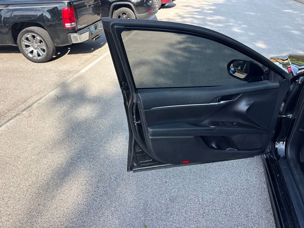Used 2023 Midnight Black Metallic Toyota SE image 23