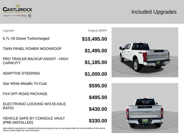 Used 2022 White Ford Platinum image 4