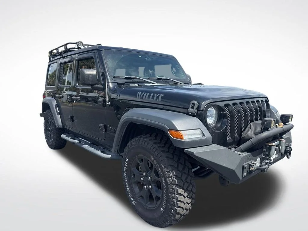 Used 2020 Black Clearcoat Jeep Unlimited Sport image 6