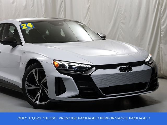 Used 2024 Audi e-tron GT Prestige with VIN WAUEJBFW1R7001508 for sale in Northbrook, IL