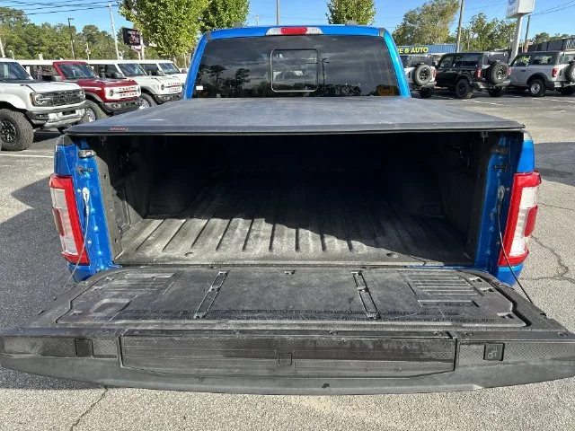 Used 2021 Blue Ford Lariat image 26