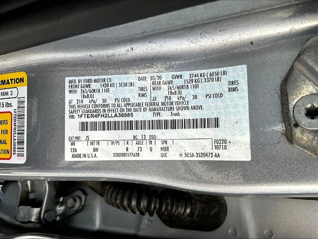 Used 2020 Silver Metallic Ford Lariat image 23