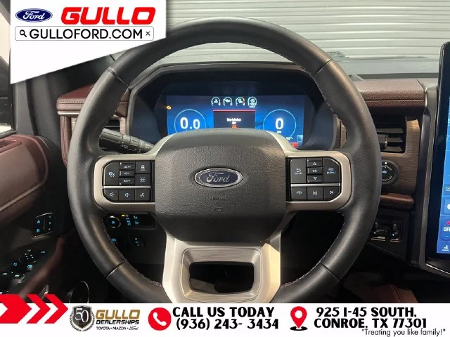 Used 2024 Dark Matter Gray Metallic Ford Limited image 12
