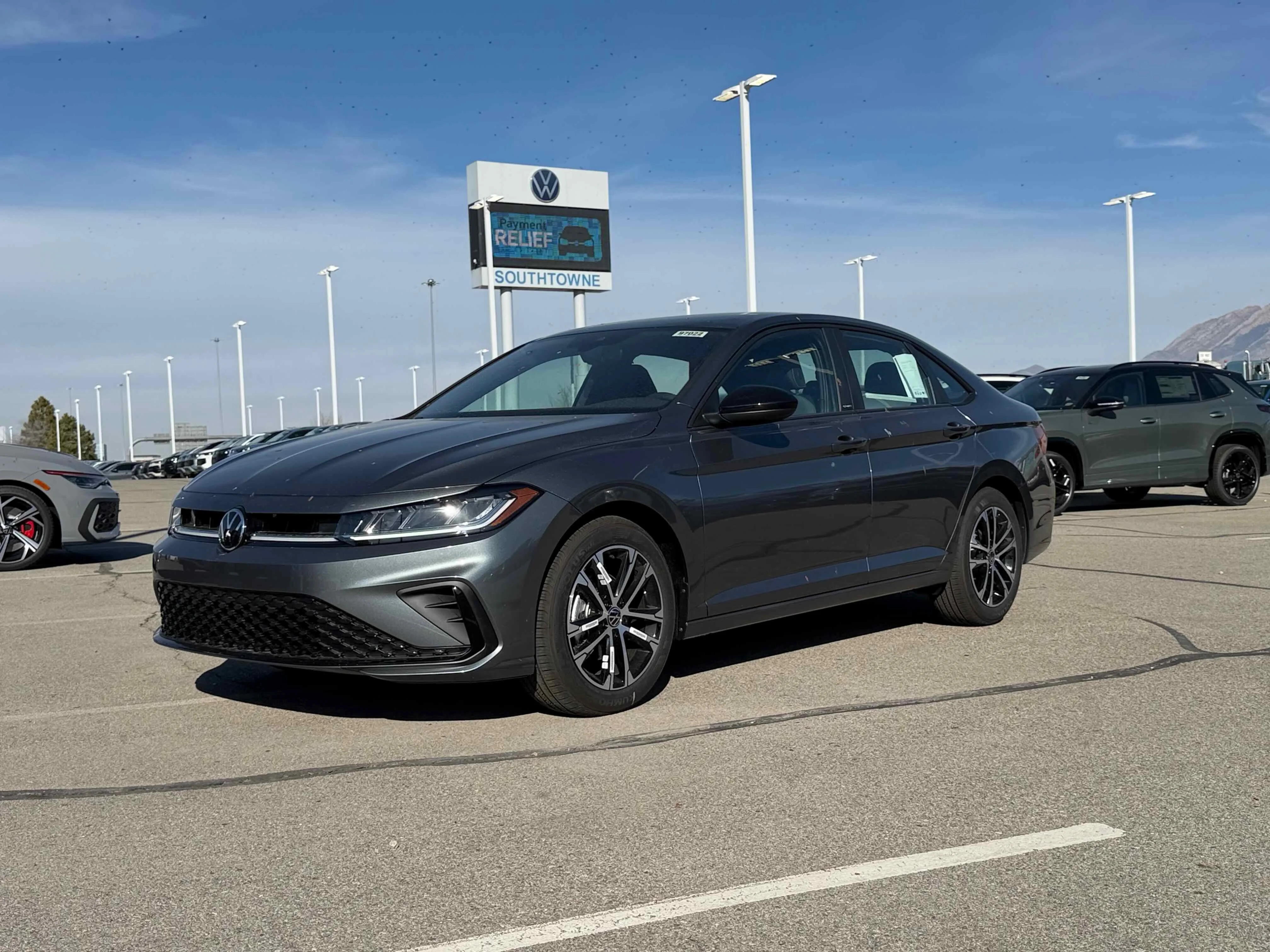 New 2026 Platinum Gray Volkswagen Sport image 1