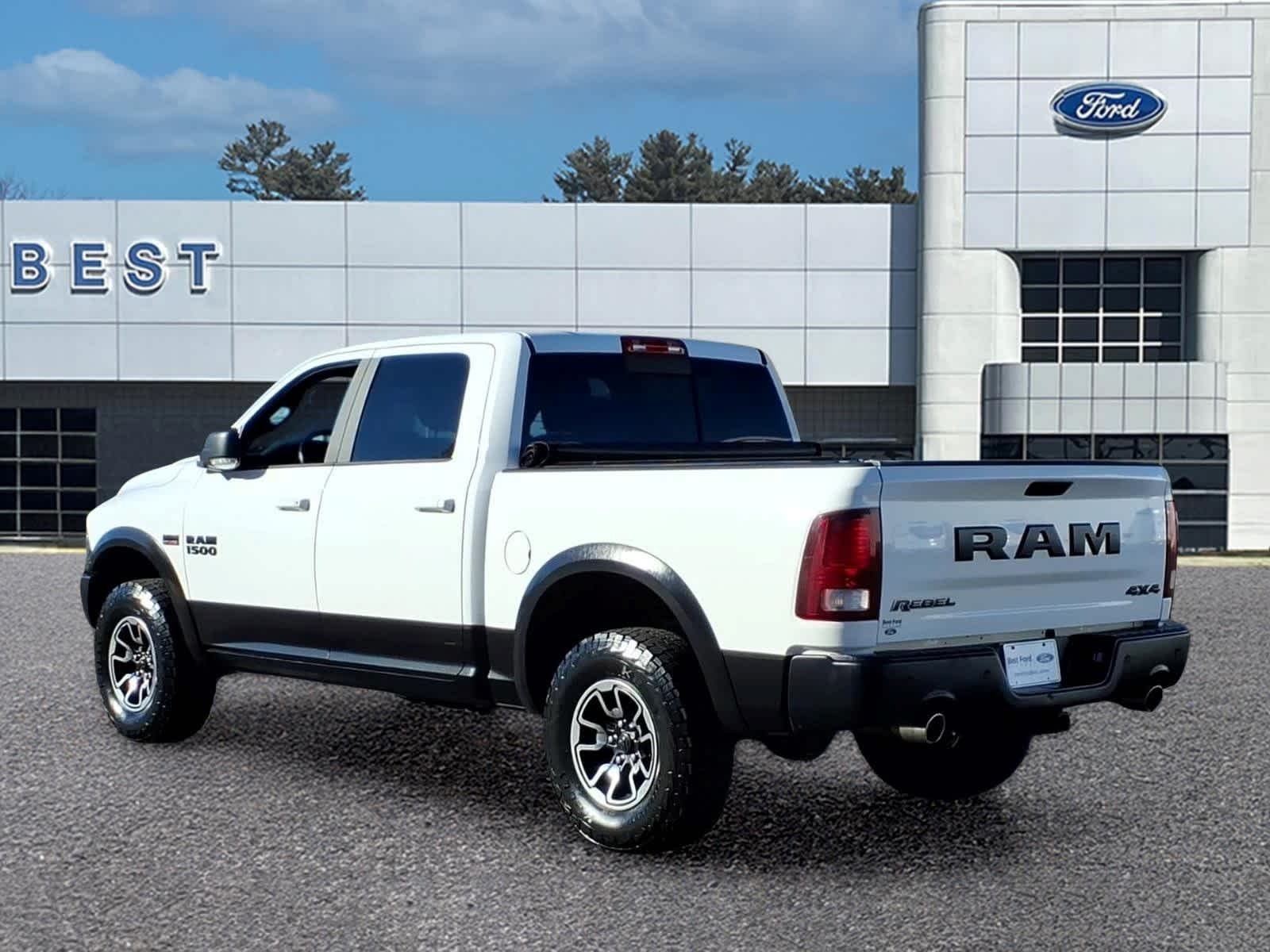Used 2018 Bright White Clearcoat Ram Rebel image 4